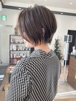 バンプ ギンザ(BUMP GINZA)&nbsp;《30代40代》白髪ぼかしハイライト×前下がりボブ【イケダ】