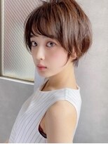 アグ ヘアー ギャラリー 住之江店(Agu hair gallery)&nbsp;《Agu hair》大人かわいいくびれショート ショートボブ