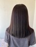 カット＋オーガニック系カラー+髪質改善トリートメント￥15500→￥14000