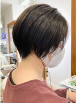 ヘッズ 本八幡店(HEADS) 外ハネボブセクションカラーペールベージュグラデーションカラー