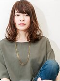 大人ゆる巻きミディ