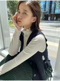 ［Ocean Hair&Life 水田成美］外ハネタイトストレートスタイル☆