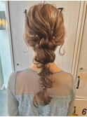 お呼ばれ/ヘアセット