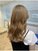 艶髪ミルクティーベージュ☆