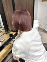 アルカナ 明治神宮前原宿(ARCANA)&nbsp;切りっぱなしボブ エアリーロング 美髪 ピンクブラウン