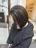 ヘアカロン 熊本本店(Hair CALON)&nbsp;コントラストハイライト/ケアブリーチ/韓国