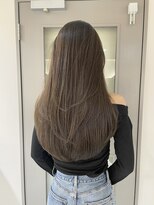 キャンバス バイ ネオリーブ 横浜西口(Canvas by neo.)&nbsp;艶髪ストレートレイヤーカットオリーブベージュ【横浜】