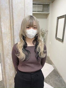 ガルボ ヘアー(garbo hair) ハイトーンデザインカラープルエクステ10代20代