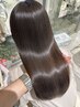 ツヤ髪縮毛矯正＋プラチナトリートメント＋カット＋カラー【掛川】