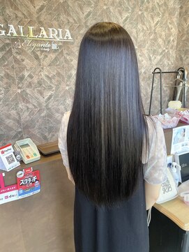 ガレリアエレガンテ 西尾店(GALLARIAElegante) 独自のカラー調合【チョコレートグレージュ】×【コモレビ】