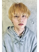 ミドル(MIDDLE)&nbsp;ブロンドヘアー×マッシュ/府中/夜間