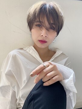 ワン バイ ジエクト(One by The Ect) 大人ショート×ウェットヘアシースルーバング