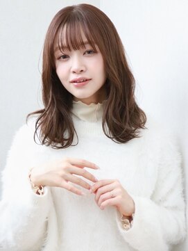 ミルティ(Myrtille) ミルテイ☆切りっぱなしボブ×サイドバング×ライトグレージュ