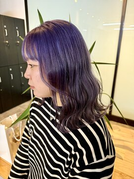 リトバイプティパ(Lit by petit-pas) ブリーチスタイル"lavender color"