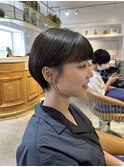 ウェーブミディアム似合わせカットメルティカラーショート吉祥寺