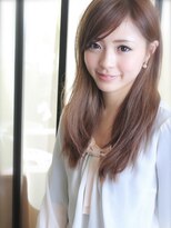 ジーナ 名駅(XENA.) 韓国風巻き/姫カットレイヤー/くすみベージュ/髪質改善★87