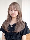 美髪顔周りレイヤーくびれヘアロング_ba531383