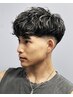【2回目以降/色気あるスタイルに】メンズカット+スパイラルパーマ [原宿]