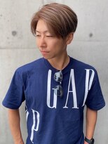 タム(tam)&nbsp;センターパート　ハイライトベージュ