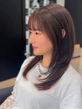 ジエクト 本店(The Ect) 韓国風巻き/マロンベージュ/ダークカラー