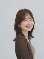 ボニア バイ ヘッドライト 大阪梅田店(BONIA by HEADLIGHT)&nbsp;ミディアムレイヤー暗めカラーデザインカラーラベンダーくすみ