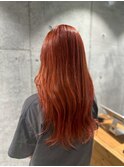 ハイトーンオレンジ  立川/立川駅/縮毛矯正/髪質改善/ブリーチ