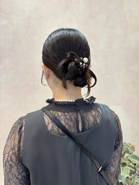 オン キャナルシティ博多前店(on) 【中里恵梨】カチモリヘア/お団子ヘア/お呼ばれヘア/ヘアセット