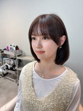 カルパ(calpa) レイヤーボブ×顔まわりカット
