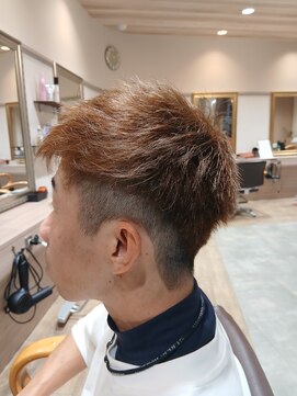 ヘアーズファイン(hair's fine) メンズブリーチ無し◎透明感モカグレージュ