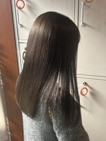 ソトエアンドマーブ 久喜店(SOTOE&marbb)&nbsp;透け感が可愛いチョコレートブラウン