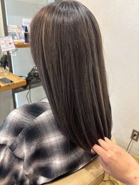 ヘア ルーナ バイ アプリーレ(hair lune by Aprire) 20代30代ブリーチなし大人可愛いゆるふわヌーディーカラー