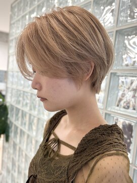 サンクプロジェクト(cinq PROJECT) 原宿韓国ミルクティーヘーゼルフォギーマロンベージュ