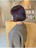 フレンチ丸みボブ