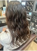 ロングパーマ