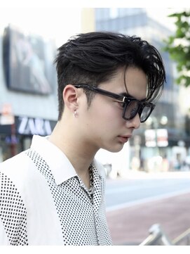 アストラ(ASTRA) MEN’S HAIR/波巻きツイストスパイラル/リバースセンターパート