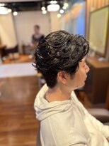 アリレイナ美容室 鎌倉店(ARIREINA) 鎌倉メンズセンターパートフェザーパーマ20代30代
