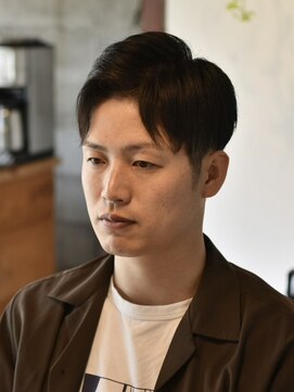 リム メンズヘア(LIM men's hair) 艶感6:4分けアップバング【倉敷のメンズカット専門店/理美容院】