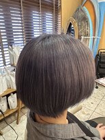 コノア スパーク(Conoah spark)&nbsp;グレーバイオレットショートボブ