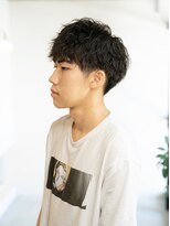 ヘアデザイン ステラ(hair design sTella)&nbsp;ツイストスパイラルパーマ/刈り上げショート
