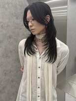 ロンプ(romp)&nbsp;ロングハッシュレイヤー/メンズロング/ロングウルフ　lll