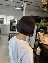 アンレーベル(Unlabel)&nbsp;首元スッキリボブ◎
