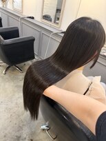 ラム(L'am) ケラチントリートメント/艶感/艶髪/髪質改善/グレージュカラー