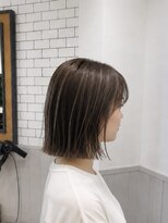 リンダバイネオリーブ 白楽店(Linda by neolive)&nbsp;切りっぱなしボブ×ハイライト
