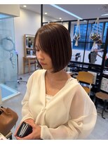 ヘアーポケット リタ(HAIR POCKET ritta)&nbsp;ミニボブ×秋色ベージュ