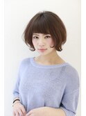 前下がりウェービーボブ