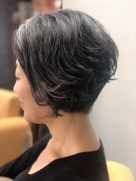 ベック ヘアサロン(BEKKU hair salon) アシンメトリーなクールショート☆