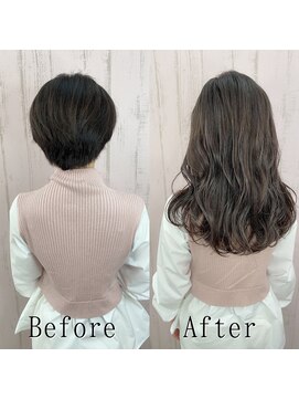あるじゃんすー さいたま店 アッシュブラウン#シールエクステ#大人ヘルシー#小顔ヘア#大宮