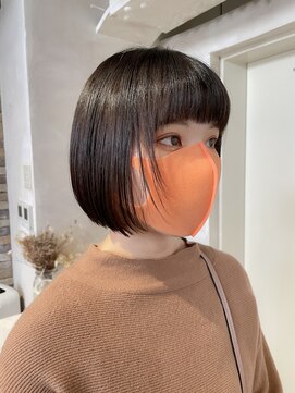 アリー 原宿 表参道(ALLY) 【ALLY 濱田】ミニボブ × 前下がりボブ