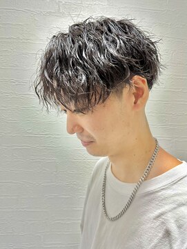 サニー 西中島店(sunny.) ツイストスパイラル×束感ツーブロックマッシュ