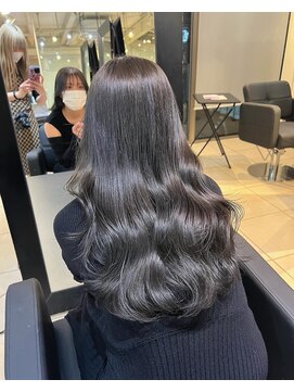 アクアオモテサンドウ(ACQUA omotesando) ☆透明感カラーブリーチなしオリーブベージュオリーブグレージュ